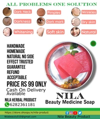  10 NILA BEAUTY MEDICINE SOAP  refund acceptable - Pink Flamingo