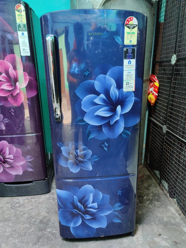 SAMSUNG 230 L Direct Cool Single Door 3 Star Refrigerator (Camellia Blue) - 230L