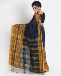 Handloom Begampuri Work Cotton Saree