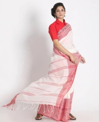 Handloom Begampuri Work Cotton Saree