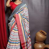 Dhanekhali Handloom Woven Cotton Saree