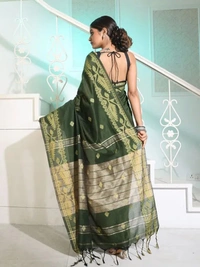 Handloom Jamdani Border Saree - Free, Costa Del Sol