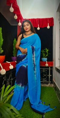 Handloom Mul Cotton 3D Soft Saree