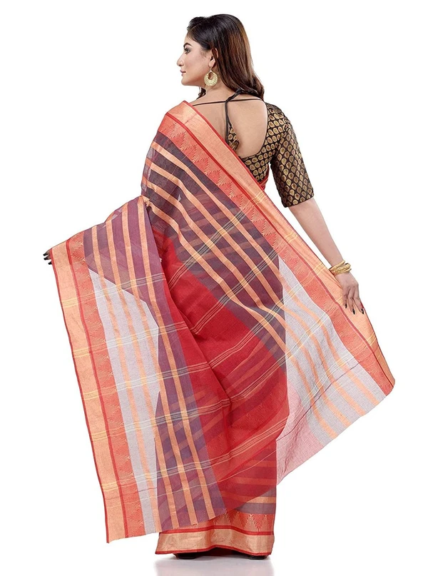 Handloom Cotton Bengali Tant Saree