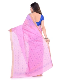 Handloom Zari Border Bengali Tant Saree