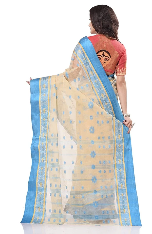 Handloom Cotton Bengali Tant Saree