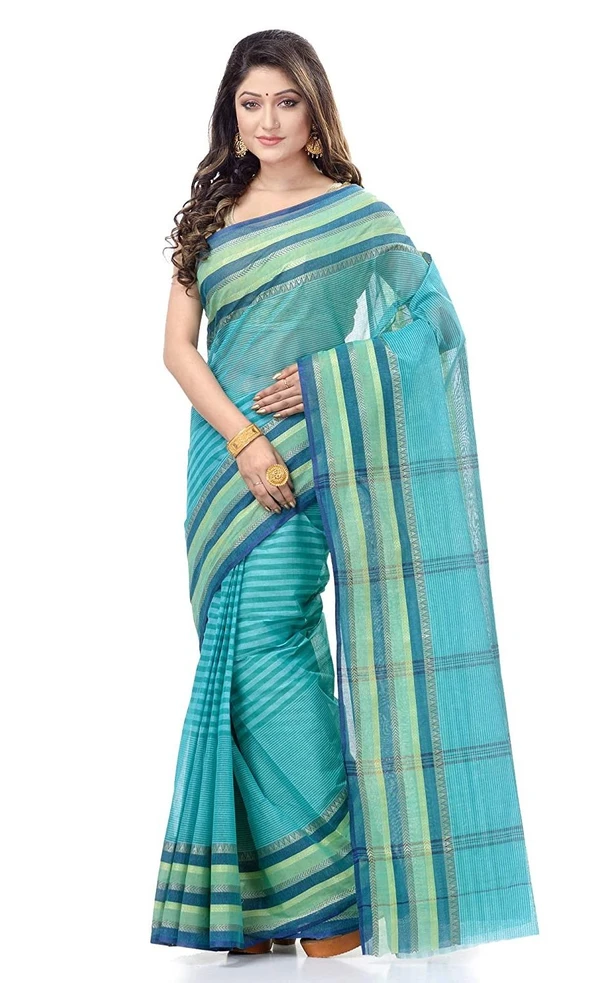 Handloom Cotton Bengali Tant Saree