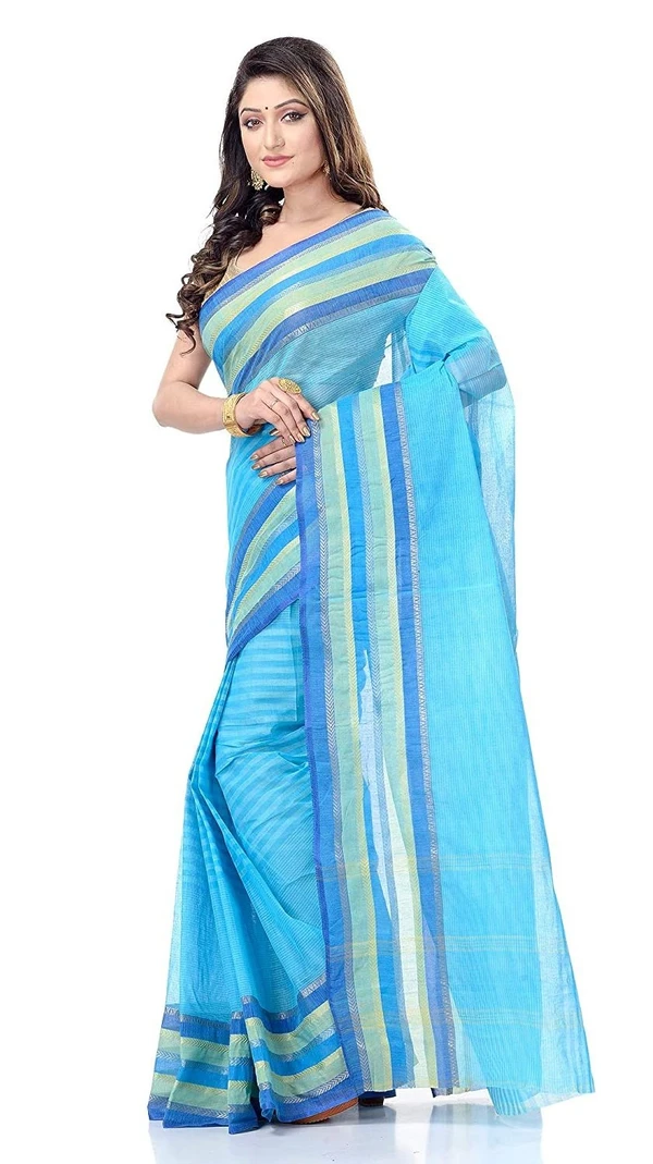 Handloom Cotton Bengali Tant Saree