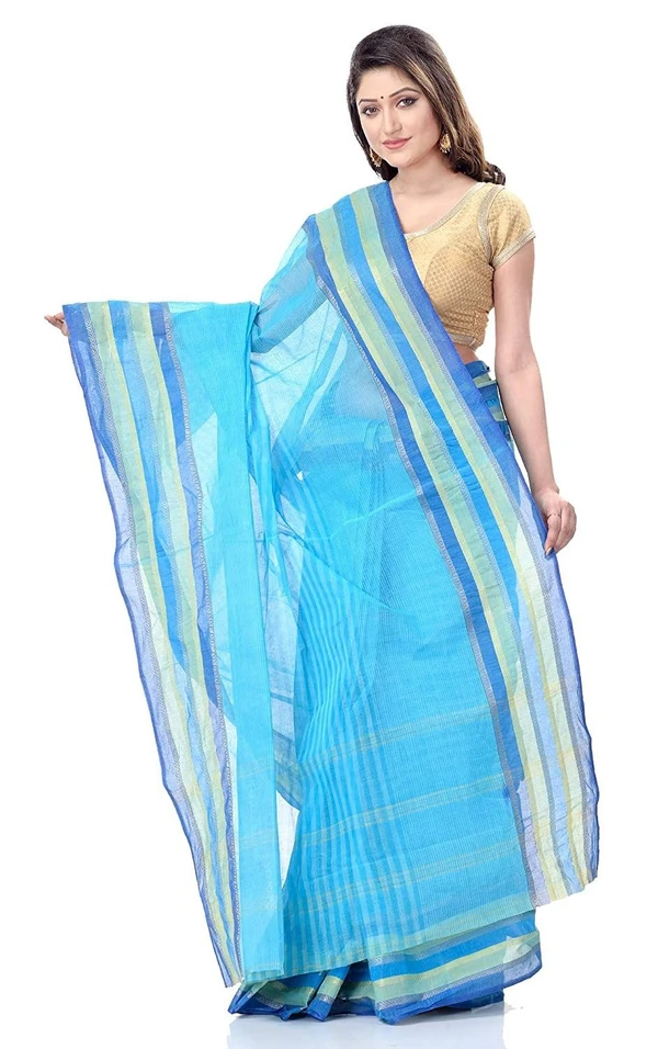 Handloom Cotton Bengali Tant Saree