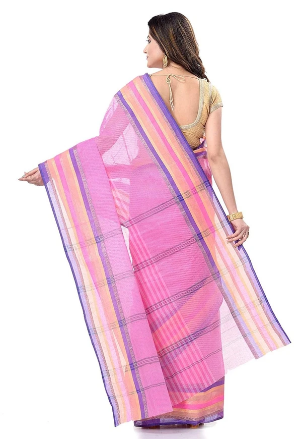 Handloom Cotton Bengali Tant Saree