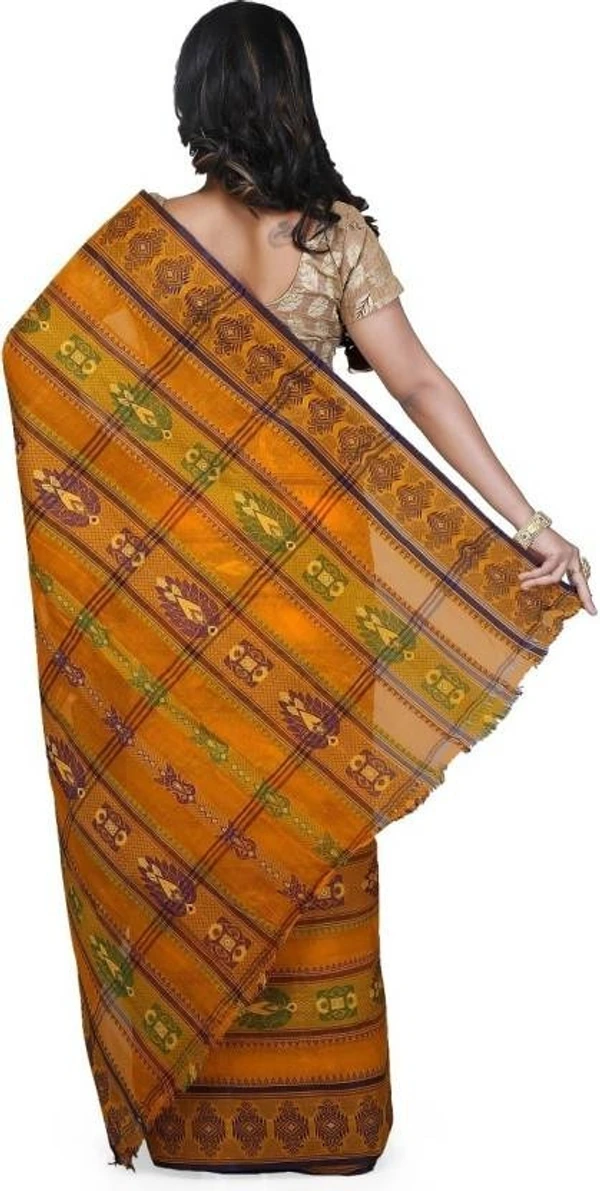 Handloom Cotton Bengali Tant Saree