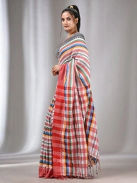 Dhanekhali Handloom Woven Saree