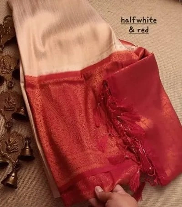 Kanjeevaram Art Silk Woven Design Sarees - Quicksand, Art Silk