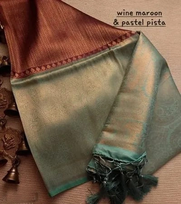 Kanjeevaram Art Silk Woven Design Sarees - Kabul, Art Silk