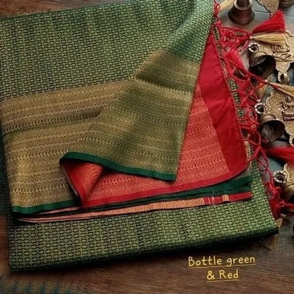 Kanjeevaram Art Silk Woven Design Sarees - Camarone, Art Silk