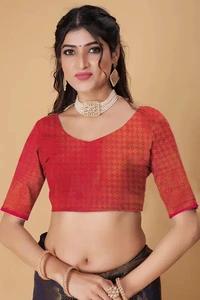 Kanjeevaram Art Silk Woven Design Sarees - Japanese Laurel