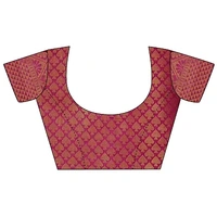 Kanjeevaram Art Silk Woven Design Sarees - Cherry Pie