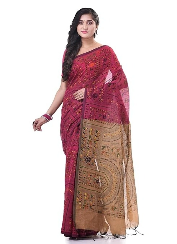 Handloom Tribal Warli Printed Saree