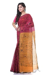 Handloom Tribal Warli Printed Saree