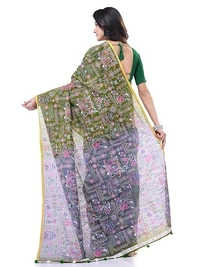 Handloom Tribal Warli Printed Saree