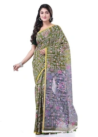Handloom Tribal Warli Printed Saree