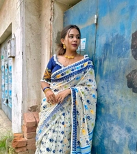 Minakari Traditional Handloom Jamdani 