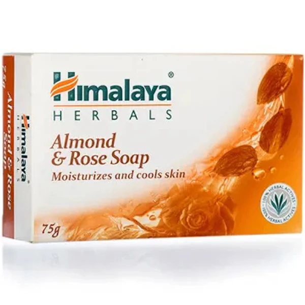 Himalaya Almond & Rose Soap 75g