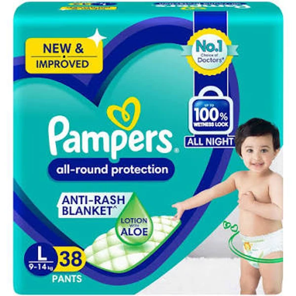 Pampers All round Protection  pants L 38 Pants