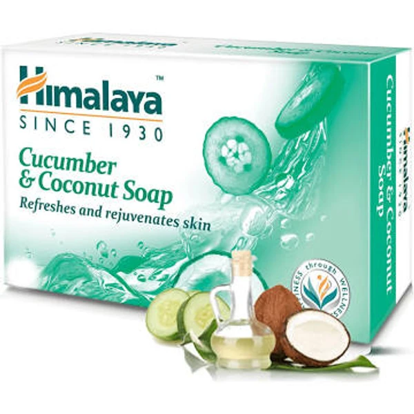 Himalaya Cucumber & Coconut Soap 75g