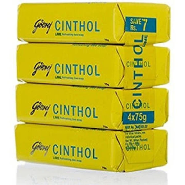 Cinthol Lime Soap 4×75g