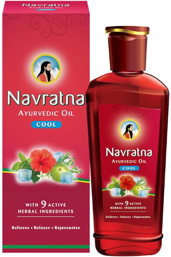 Navratna Ayurvedic Extra Cool Oil 100ml