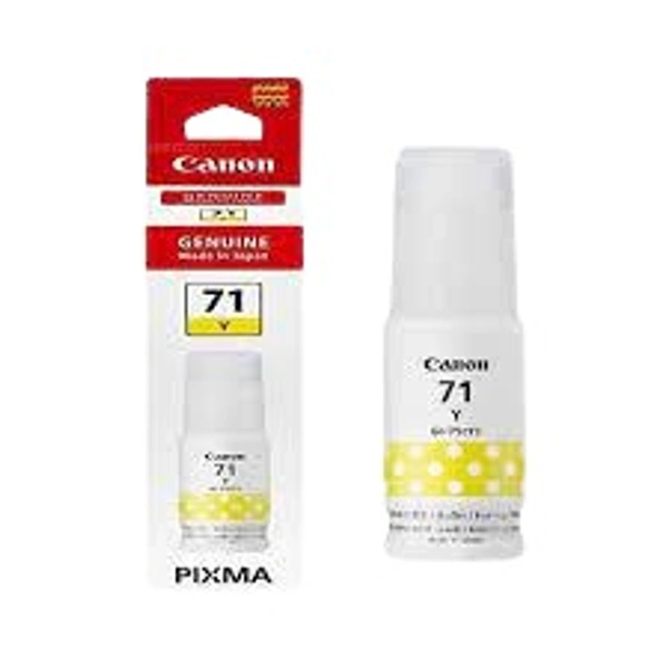 INK CANON 71 YELLOW