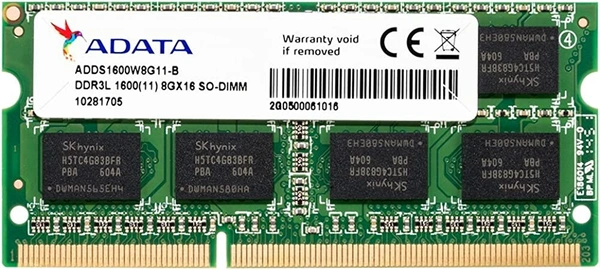RAM 8GB DDR3 ADATA  LAPTOP