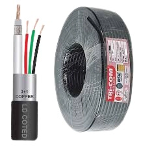 CABLE  CO AXIAL RG59 3+1 HICKVISION