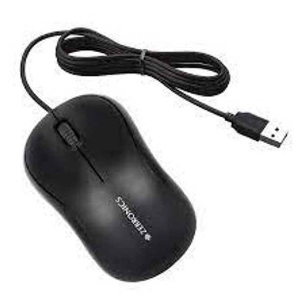 Mouse Zebronics wired - Black