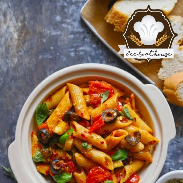 Alfredo Sauce Florentine Red Pasta