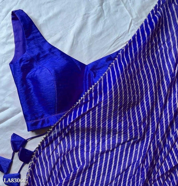 Georgette Silk 61 - Blue, Free