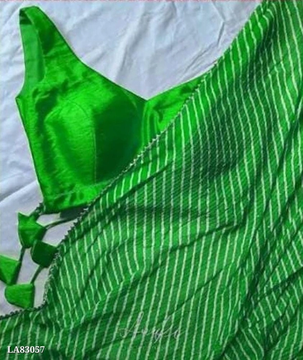 Georgette Silk 61 - Green, Free