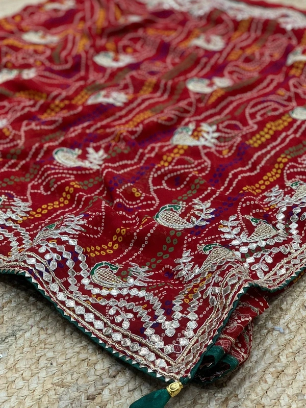 Bhandhani - Bright Red, Free
