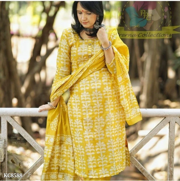 Yellow Batik Print - Yellow, xxl