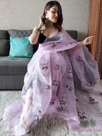 Suman Organza - Electric Violet