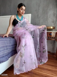 Suman Organza - Electric Violet