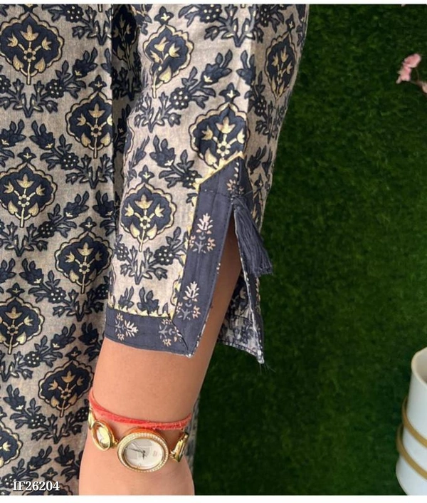 Pure Fine Reyon Kurti Pant Dupatta - M