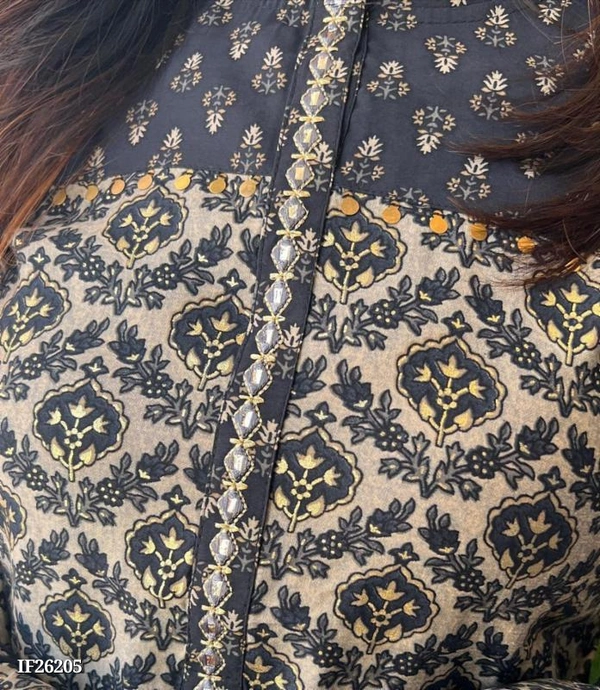 Pure Fine Reyon Kurti Pant Dupatta - XXL