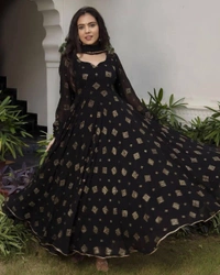 Black Beauty Gown  - Black, M