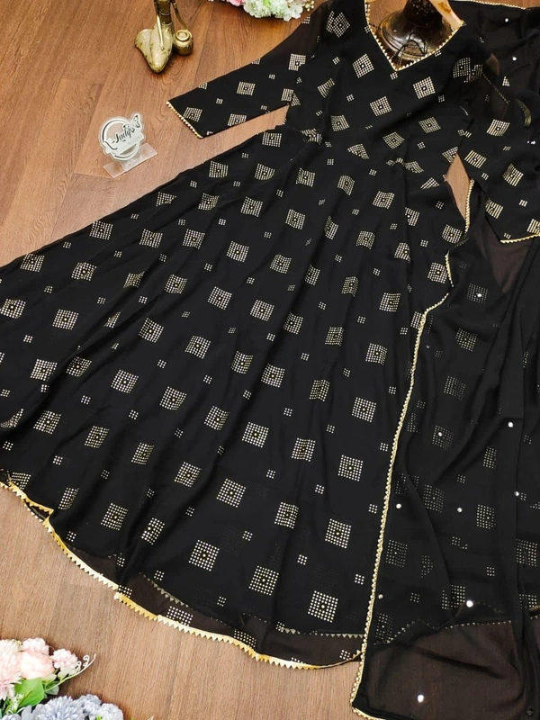 Black Beauty Gown  - Black, M