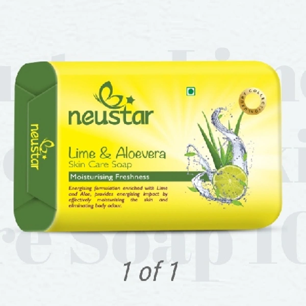 Neustar neustar Lime & Aloevera Skin Care Soap 100 gms