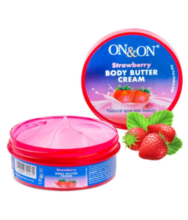 On&On Strawberry BODY BUTTER CREAM 100 gms