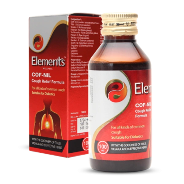 Elements COF-NIL Cough Relief Formula 100 ml