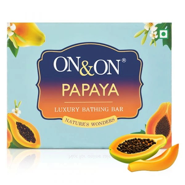On&On PAPAYA Luxury Bathing Bar 75 gms
